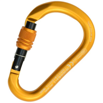 Kong Classic Alüminyum HMS Screw Lock Karabina Orange MZ