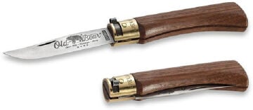 Old Bear 15 Cm Ceviz Ahşap Sap 6'' Xs Çakı