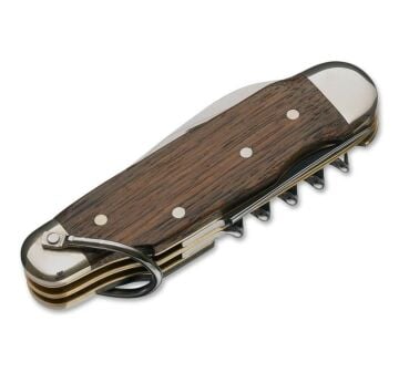 Böker Manufaktur Camp Knife Smoked Oak Çakı