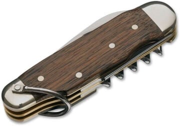 Böker Manufaktur Camp Knife Smoked Oak Çakı