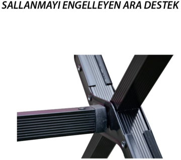 Nurgaz Ahşap Tablalı Odin Kamp Masası