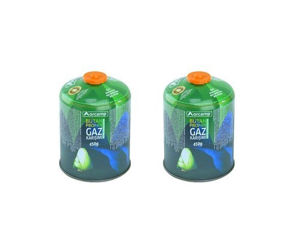 450 Gr Setli Gaz Kartuşu x2