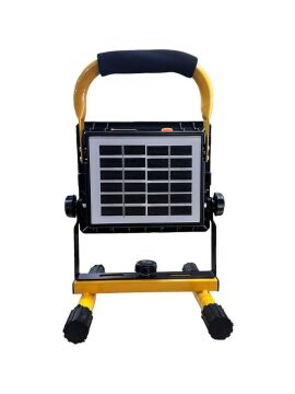 Headlight PD-7070PRO Çakar Işıklı Güneş Enerjili Profesyonel Projektör