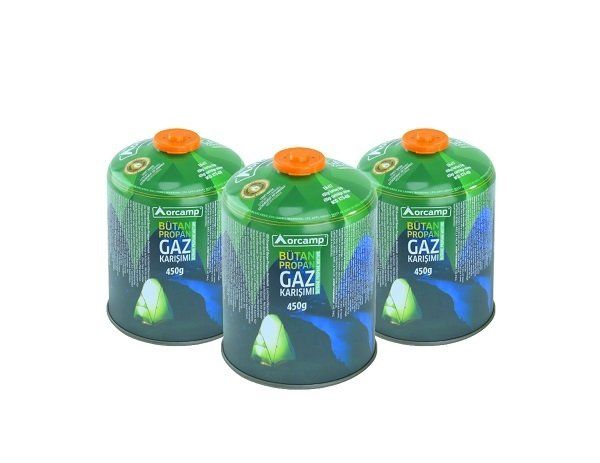 450 Gr Setli Gaz Kartuşu x3
