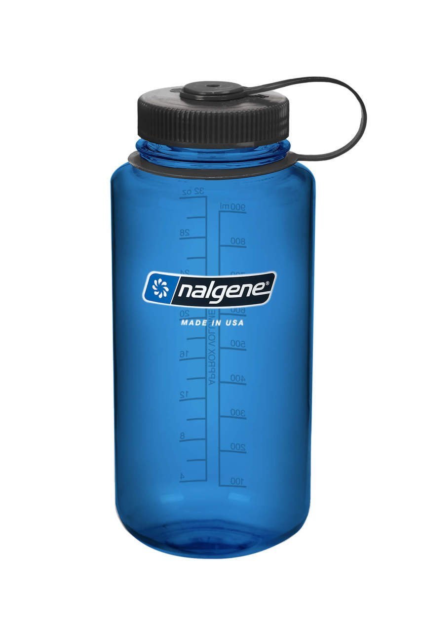 Nalgene 32oz WM Blue / Black Cap Tritan Suluk