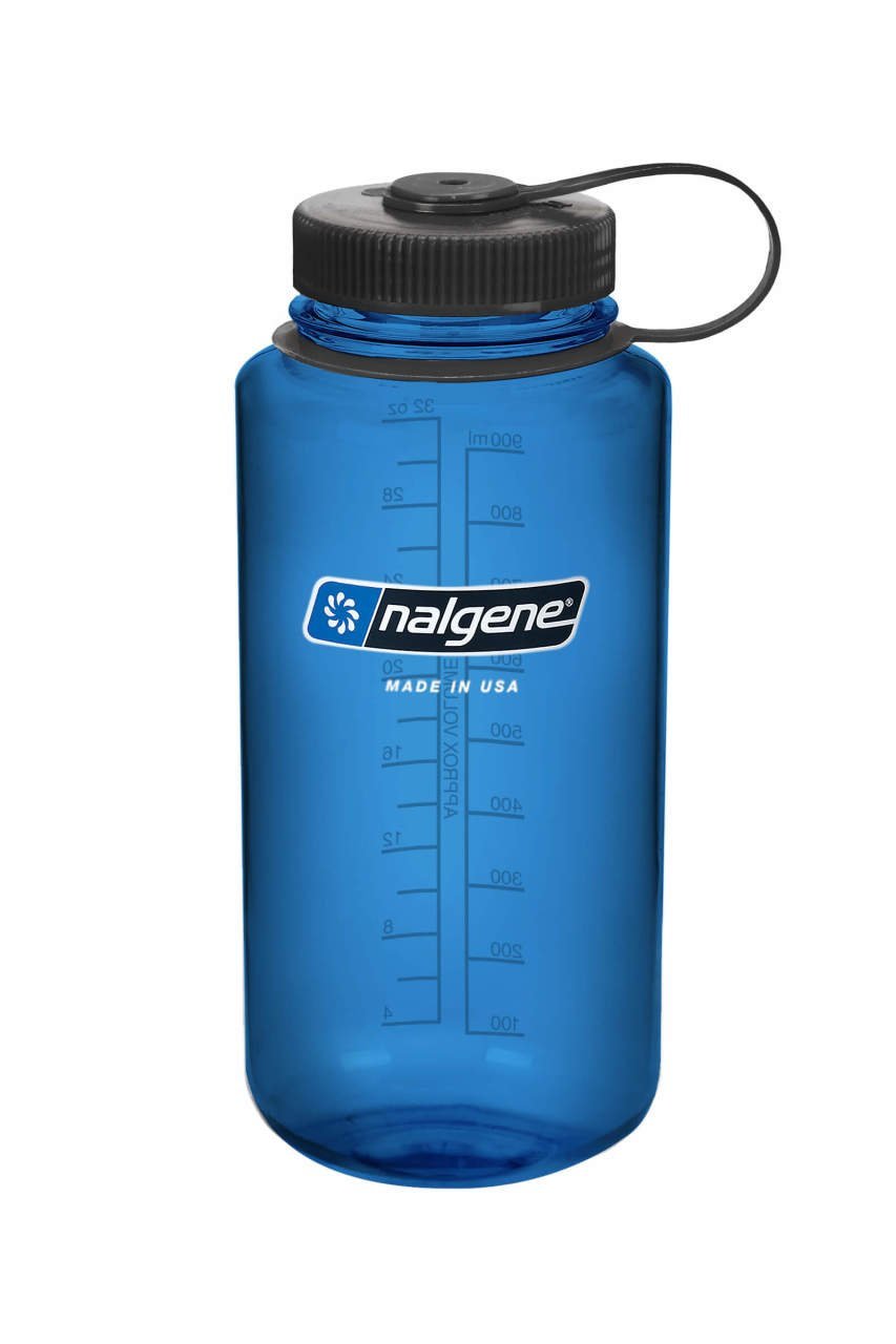 Nalgene 32oz WM Blue / Black Cap Tritan Suluk