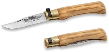 Old Bear 17 Cm Zeytin Ahşap Sap 6 3/4'' S Çakı
