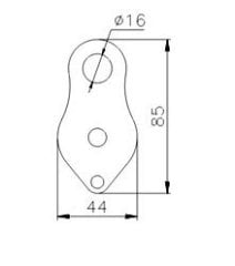 Ct Alu Tekli Fix Makara