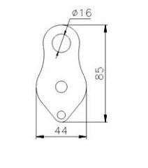 Ct Alu Tekli Fix Makara