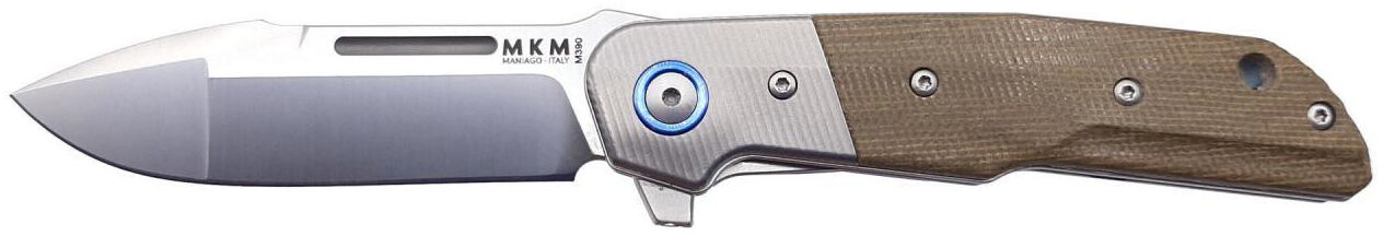 MKM Clap Green Canvas Titanium Bolsters Çakı
