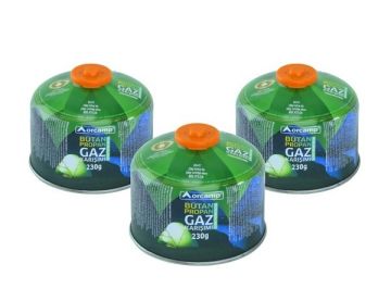 230 Gr Set'li Gaz Kartuşu x3