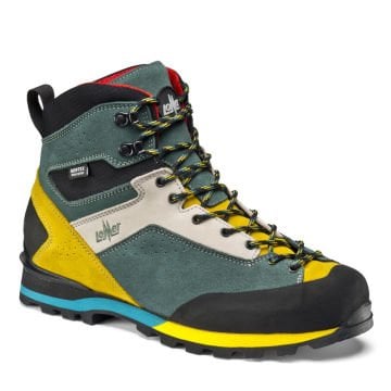 Lomer Italy Badia II High MTX Suede Waterproof Vibram Süet Deri Bot Pine/Lamb (Yarı Otomatik Krampon Uyumlu)