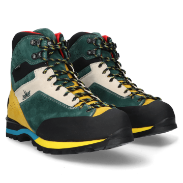 Lomer Italy Badia II High MTX Suede Waterproof Vibram Süet Deri Erkek Bot Pine/Lamb (Yarı Otomatik Krampon Uyumlu)