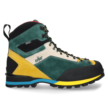 Lomer Italy Badia II High MTX Suede Waterproof Vibram Süet Deri Erkek Bot Pine/Lamb (Yarı Otomatik Krampon Uyumlu)