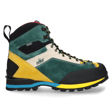 Lomer Italy Badia II High MTX Suede Waterproof Vibram Süet Deri Erkek Bot Pine/Lamb (Yarı Otomatik Krampon Uyumlu)