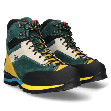 Lomer Italy Badia II High MTX Suede Waterproof Vibram Süet Deri Bot Pine/Lamb (Yarı Otomatik Krampon Uyumlu)