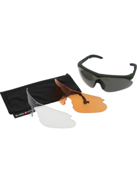Swiss Eye 10163 Max Pro Set Raptor Balistik Gözlük MIL-PRF-31013 MZ