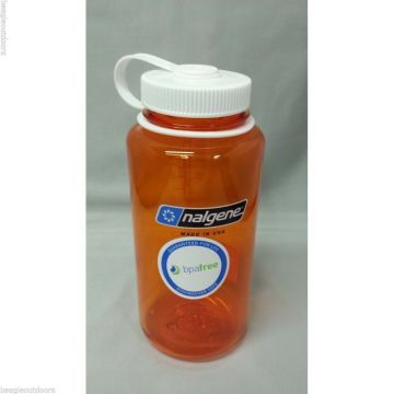 Nalgene 32oz WM Orange / White Cap Tritan Suluk