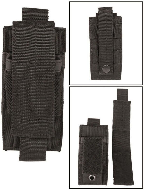 Sturm Single Pouch Tekli Siyah Şarjör Kılıfı