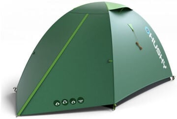 Husky Bizam Plus Yeşil 2 Kişilik Çadır Çift Girişli 4000mm2
