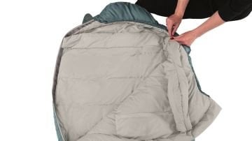 Robens Gully 900 Ultralight -29 Derece Hibrit 600 Fill 1635gr Kaz Tüyü Uyku Tulumu