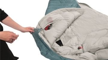 Robens Gully 900 Ultralight -29 Derece Hibrit 600 Fill 1635gr Kaz Tüyü Uyku Tulumu