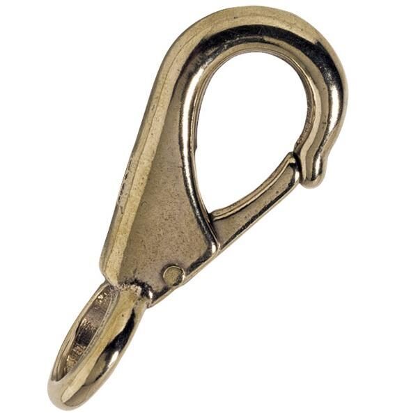 Kong Snap 363 Doğal Denizcilik Bronz Sabit Halkalı Yaylı Kanca 17 mm 363010000YK