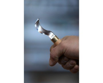 Ozul Knives Kaşık Yontma Oyma Bıçağı Sol Tek Ağızlı
