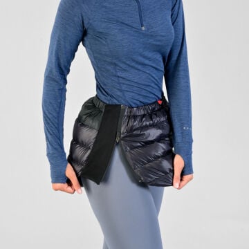 PAJAK Ghost Mini Skirt Siyah 750 Fill RDS Kaz Tüyü Kadın Outdoor Mini Etek