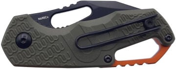 MKM ISONZO Clip OD Green FRN Black İdroglider Çakı