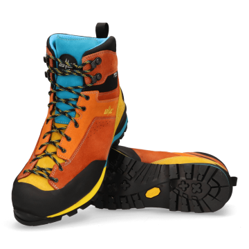 Lomer Italy Badia II High MTX Suede Waterproof Vibram Süet Deri Erkek Bot Claw/Soleil (Yarı Otomatik Krampon Uyumlu)