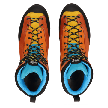 Lomer Italy Badia II High MTX Suede Waterproof Vibram Süet Deri Erkek Bot Claw/Soleil (Yarı Otomatik Krampon Uyumlu)