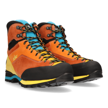 Lomer Italy Badia II High MTX Suede Waterproof Vibram Süet Deri Erkek Bot Claw/Soleil (Yarı Otomatik Krampon Uyumlu)