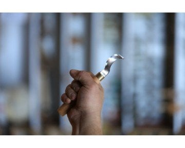 Ozul Knives Kaşık Yontma Oyma Bıçağı 20Mm