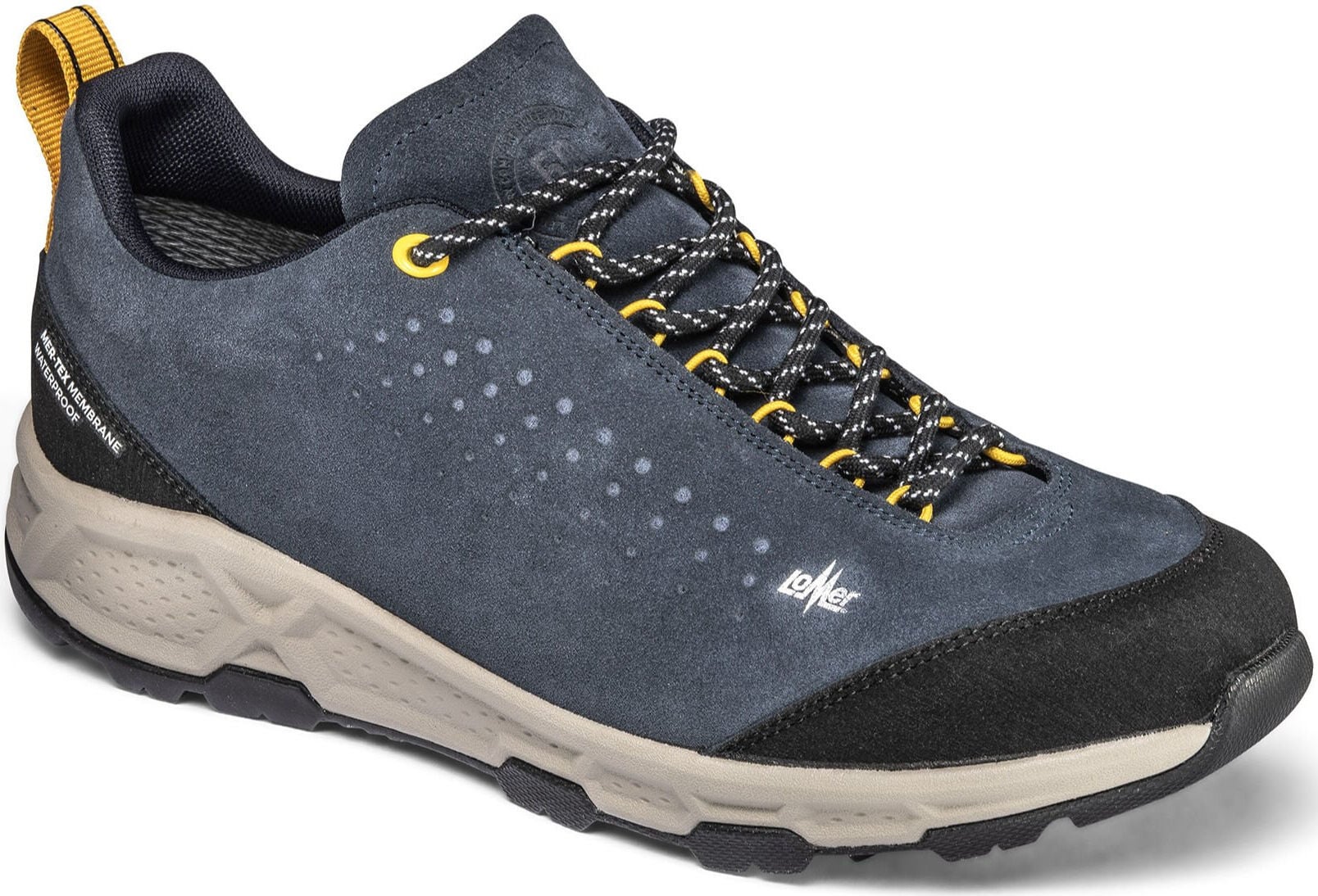 Lomer Italy Levico MTX Waterproof Vibram Taban Deri Erkek Ayakkabı Deep