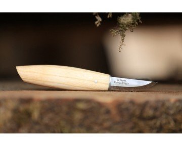 Ozul Knives Ahşap Kuksa Kaşık Oyma Bıçağı - İnci 1 Sivri Kısa