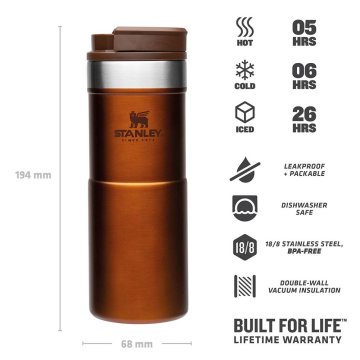 Stanley Klasik Neverleak Termos Bardak 0.35 LT Maple
