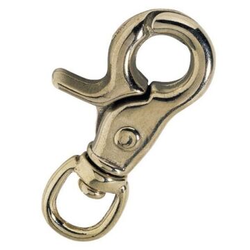 Kong Snap 368 Nikel Kaplamalı Trigger Yaylı Döner Halkalı Kanca 12 mm 368120N00YK