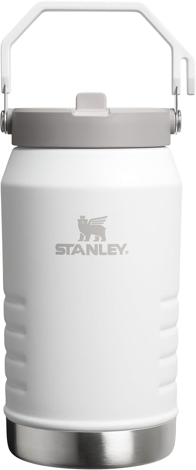 Stanley The IceFlow Flip Straw Pipetli Termos 1,9 LT Beyaz