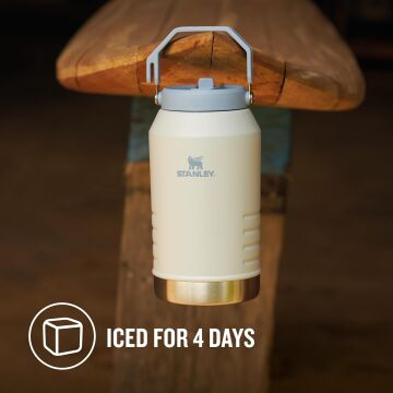 Stanley The IceFlow Flip Straw Pipetli Termos 1,9 LT Beyaz