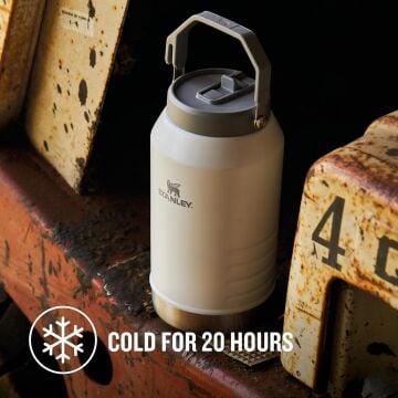 Stanley The IceFlow Flip Straw Pipetli Termos 1,9 LT Beyaz
