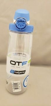 Nalgene OTF Clear / Seaport Blue Cap Tritan Suluk