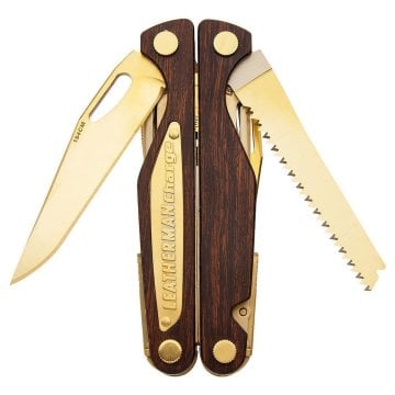 LEATHERMAN CHARGE® LTD EDIT  - IRONWOOD ALTIN BİTKİT + KLİPS