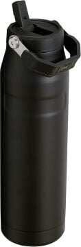Stanley The IceFlow Flip Straw Pipetli Termos 1.06 LT Siyah
