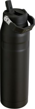 Stanley The IceFlow Flip Straw Pipetli Termos 1.06 LT Siyah
