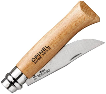 Opinel Inox 8 No Kayın Saplı Paslanmaz Çelik Çakı