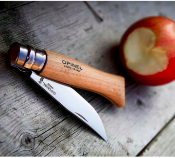 Opinel Inox 8 No Kayın Saplı Paslanmaz Çelik Çakı