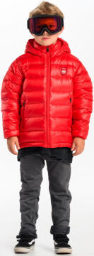 PAJAK Casper Kırmızı 750 Fill RDS Kaz Tüyü Çocuk Outdoor Mont