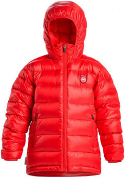 PAJAK Casper Kırmızı 750 Fill RDS Kaz Tüyü Çocuk Outdoor Mont