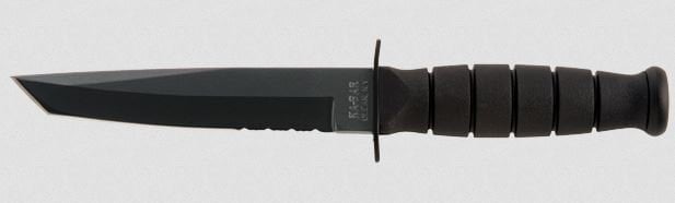 Ka-Bar 1255 Short Siyah Tanto Serr Bıçak